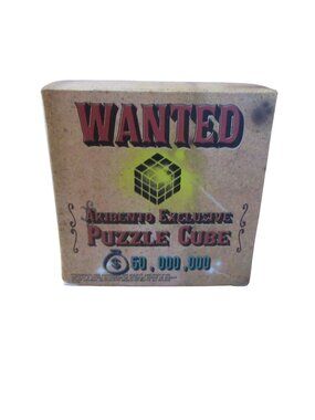 Akibento Exclusive Wanted  Puzzle Rubix Cube